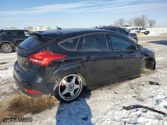 2017 Ford Focus ST with VIN 1FADP3L93HL331728, listed as a Copart auction lot 87671865 with 72,739 mi miles and Salvage Title. Bid and sale history available at carsss.com. Image 3.