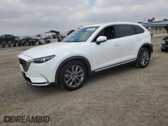 2020 Mazda CX-9 Grand Touring with VIN JM3TCADY7L0400157, listed as a Copart auction lot 44187565 with 49,752 mi miles and Salvage Title. Bid and sale history available at carsss.com. Image 1.