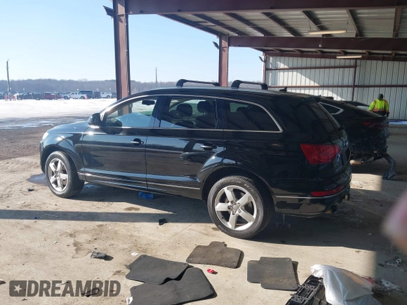 2015 Audi Q7 3.0T Premium with VIN WA1CGAFE8FD022759, listed as a IAAI auction lot 41396200 with 1 mi miles. Bid and sale history available at carsss.com. Image 15.