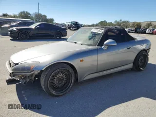 2000 Honda S2000 with VIN JHMAP1143YT006231, listed as a Copart auction lot 81771964 with 122,349 mi miles and Salvage Title. Bid and sale history available at DreamBid. Image 1.