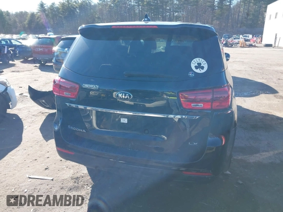 2019 Kia Sedona EX with VIN KNDMB5C10K6533494, listed as a IAAI auction lot 41798853 with 52,114 mi miles. Bid and sale history available at carsss.com. Image 16.