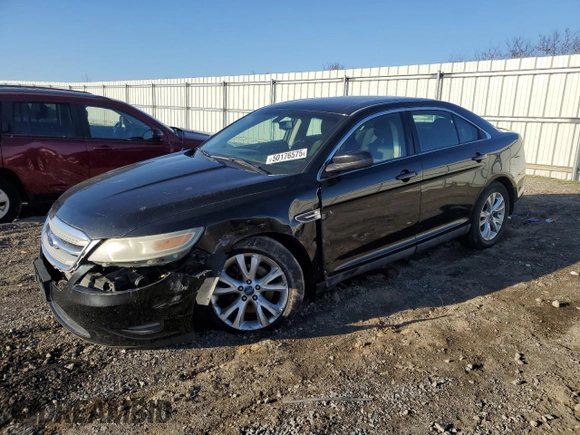 2011 Ford Taurus SEL with VIN 1FAHP2EWXBG164007, listed as a Copart auction lot 50176575 with 257,154 mi miles and Salvage Title. Bid and sale history available at carsss.com. Image 1.