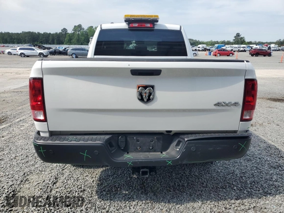 2023 Ram 1500 Tradesman z VIN 1C6RR7FG0PS542277, wystawiony jako Copart lot #56850795 z przebiegiem 55 005 mil mil oraz Szkoda całkowita • Salvage title. Historia ofert i sprzedaży dostępna na DreamBid. Obrazek 6.