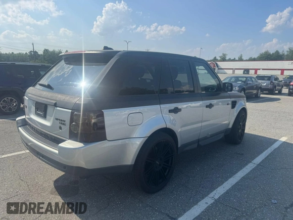 2006 Land Rover Range Rover Sport HSE with VIN SALSF25416A94864, listed as a Copart auction lot 65340605 with 8,000 mi miles and Clean title. Bid and sale history available at DreamBid. Image 4.