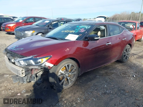 2016 Nissan Maxima Platinum with VIN 1N4AA6AP2GC405341, listed as a IAAI auction lot 41503401 with 218,427 mi miles and . Bid and sale history available at DreamBid. Image 20.