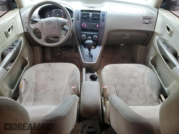2007 Hyundai Tucson GLS with VIN KM8JM12B07U615613, listed as a Copart auction lot 73453164 with 245,162 mi miles and Salvage Title. Bid and sale history available at carsss.com. Image 8.