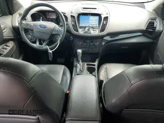 2017 Ford Escape Titanium with VIN 1FMCU0JD5HUB95239, listed as a Copart auction lot 55458405 with 106,193 mi miles and Clean Title. Bid and sale history available at carsss.com. Image 8.
