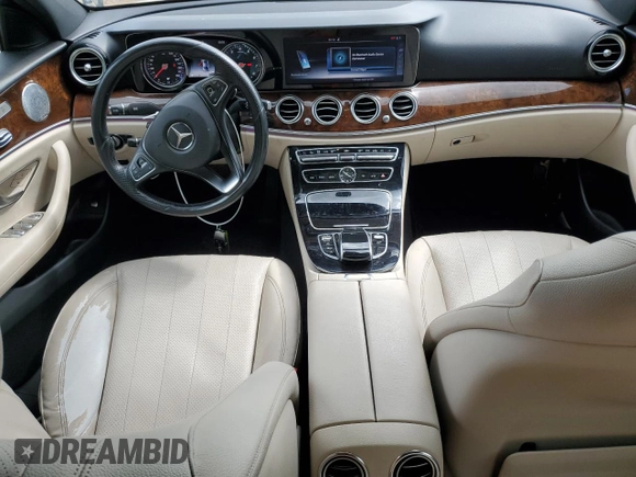 2017 Mercedes-Benz E 300 Luxury with VIN WDDZF4KB3HA035607, listed as a Copart auction lot 52872495 with 85,678 mi miles and Salvage Title. Bid and sale history available at DreamBid. Image 8.