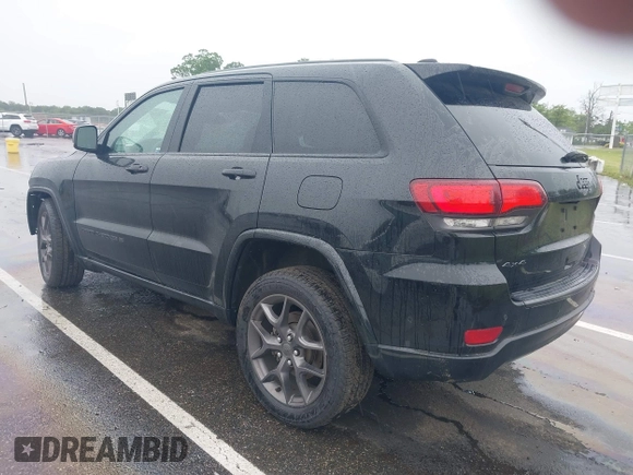 2021 Jeep Grand Cherokee Limited with VIN 1C4RJFBGXMC637709, listed as a IAAI auction lot 42343424 with 51,318 mi miles and . Bid and sale history available at DreamBid. Image 3.