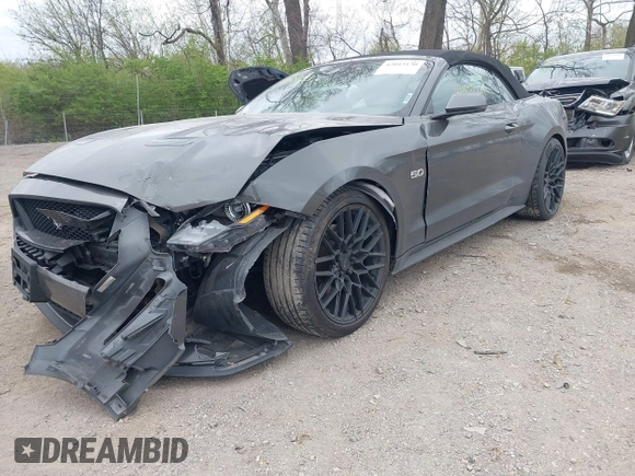 2019 Ford Mustang GT Premium с VIN 1FATP8FF1K5171791, выставлен на аукционе IAAI как лот 42043130 с пробегом 51 930 миль миль и . История ставок и продаж доступна на DreamBid. Изображение 6.
