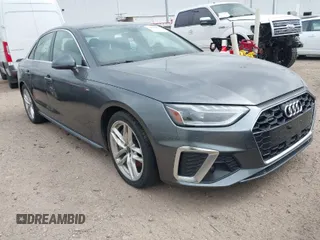 2023 Audi A4 S line Premium Plus with VIN WAUEAAF4XPN006143, listed as a IAAI auction lot 41905054 with 49,475 mi miles and . Bid and sale history available at DreamBid. Image 1.