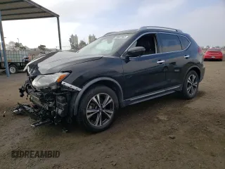2018 Nissan Rogue S with VIN JN8AT2MT3JW464396, listed as a Copart auction lot 50097963 with 107,493 mi miles. Bid and sale history available at carsss.com. Image 1.