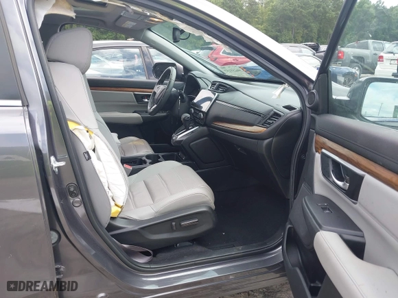 2021 Honda CR-V EX-L with VIN 5J6RW1H88MA007844, listed as a IAAI auction lot 40259157 with 19,571 mi miles. Bid and sale history available at carsss.com. Image 5.