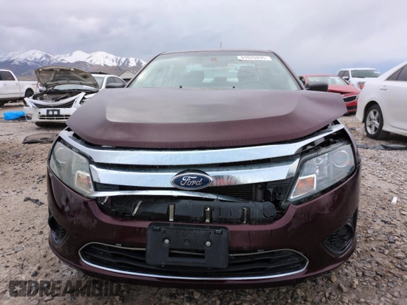 2011 Ford Fusion S with VIN 3FAHP0GA8BR240077, listed as a Copart auction lot 51020895 with 98,055 mi miles and Salvage Title. Bid and sale history available at carsss.com. Image 5.