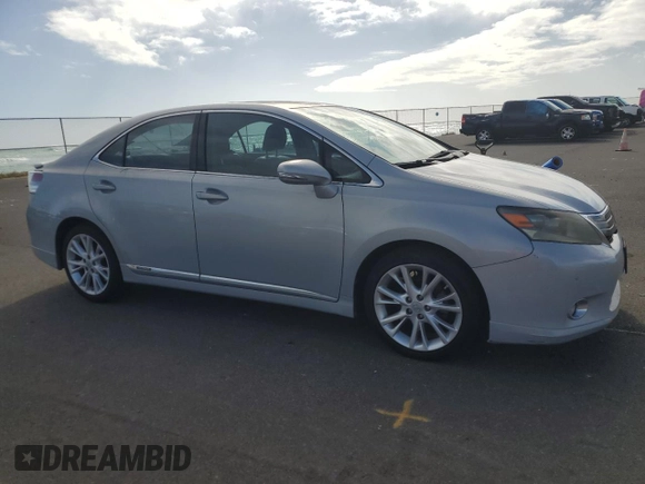 2010 Lexus HS 250h with VIN JTHBB1BA2A2018907, listed as a Copart auction lot 79086074 with 102,212 mi miles and Clean Title. Bid and sale history available at DreamBid. Image 4.