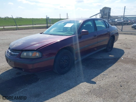 2003 Chevrolet Impala with VIN 2G1WF52E439427523, listed as a IAAI auction lot 42017652 with 153,687 mi miles. Bid and sale history available at carsss.com. Image 2.