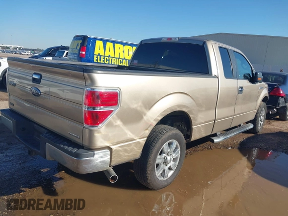 2011 Ford F-150 XL with VIN 1FTEX1CMXBFA24456, listed as a IAAI auction lot 41646554 with 156,076 mi miles. Bid and sale history available at carsss.com. Image 4.