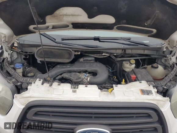 2015 Ford Transit Cargo with VIN 1FTNE2CM8FKA15795, listed as a Copart auction lot 45586105 with 262,225 mi miles and Clean title. Bid and sale history available at DreamBid. Image 12.
