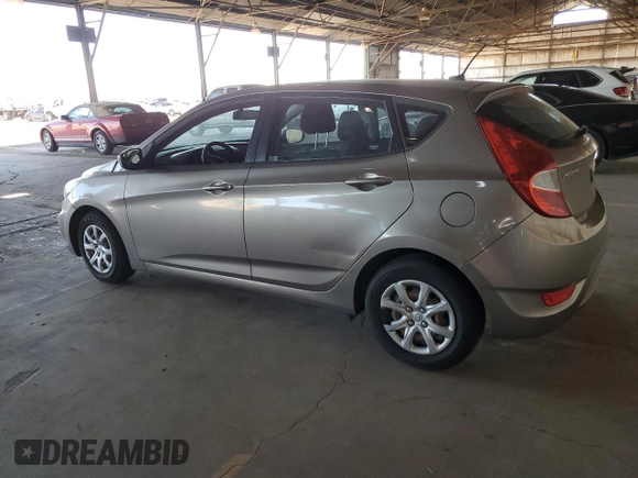 2014 Hyundai Accent GS with VIN KMHCT5AE7EU159461, listed as a Copart auction lot 50651295 with 82,069 mi miles and Salvage Title. Bid and sale history available at carsss.com. Image 2.