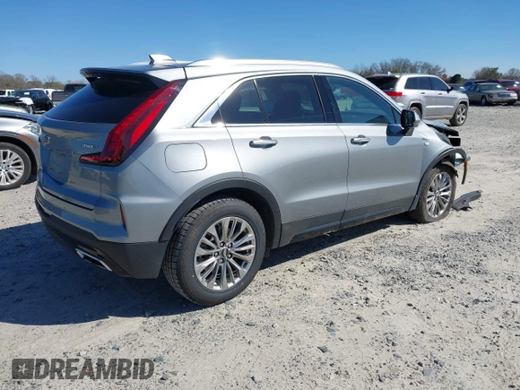 2024 Cadillac XT4 FWD Premium Luxury with VIN 1GYFZCR44RF130066, listed as a IAAI auction lot 41735148 with 32,157 mi miles and . Bid and sale history available at carsss.com. Image 4.