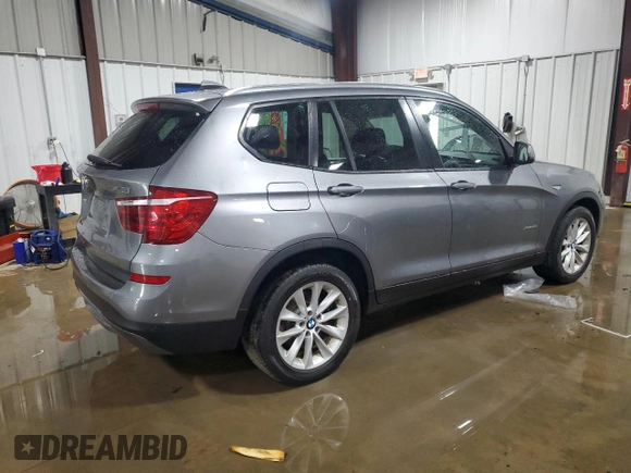 2016 BMW X3 xDrive28i z VIN 5UXWX9C55G0D78148, wystawiony jako Copart lot #56478855 z przebiegiem 88 799 mil mil oraz Szkoda całkowita • Salvage title. Historia ofert i sprzedaży dostępna na DreamBid. Obrazek 3.