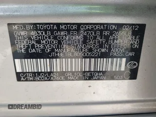 2013 Lexus GS 350 with VIN JTHBE1BL8D5005221, listed as a IAAI auction lot 42559557 with 95,385 mi miles and . Bid and sale history available at DreamBid. Image 9.