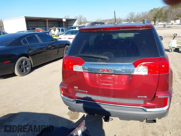 2017 GMC Terrain SLT with VIN 2GKFLUE31H6197683, listed as a IAAI auction lot 41150231 with 78,238 mi miles. Bid and sale history available at carsss.com. Image 16.