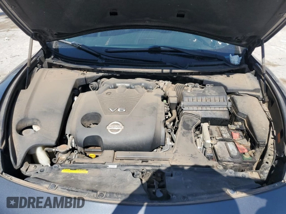 2012 Nissan Maxima SV with VIN 1N4AA5AP6CC860178, listed as a Copart auction lot 57083185 with 89,285 mi miles and Salvage title. Bid and sale history available at DreamBid. Image 11.