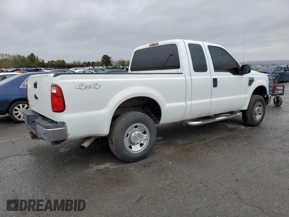 2008 Ford Super Duty F-250 SRW XL with VIN 1FTSX215X8EE43152, listed as a Copart auction lot 51999755 with 153,363 mi miles and Salvage Title. Bid and sale history available at carsss.com. Image 3.