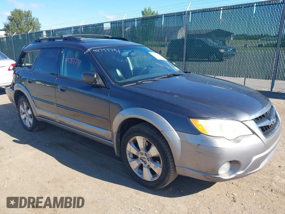 2009 Subaru Outback Limited with VIN 4S4BP66C897317839, listed as a IAAI auction lot 42755731 with 186,380 mi miles and . Bid and sale history available at DreamBid. Image 1.