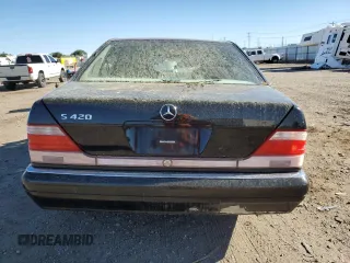 1999 Mercedes-Benz S-Class with VIN WDBGA43G3XA423749, listed as a Copart auction lot 56923464 with 0 mi miles and Salvage Title. Bid and sale history available at carsss.com. Image 6.