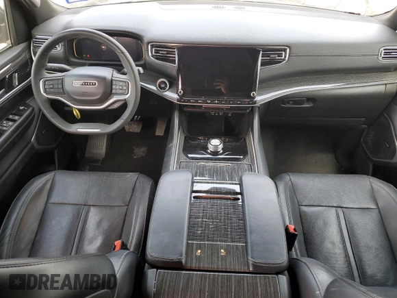 2022 Jeep Wagoneer Series II with VIN 1C4SJUBT1NS147394, listed as a Copart auction lot 53408105 with 39,214 mi miles and Salvage title. Bid and sale history available at DreamBid. Image 8.