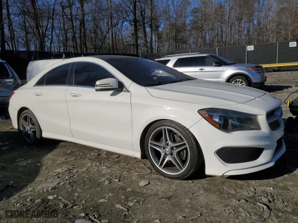 2015 Mercedes-Benz CLA-Class CLA 250 with VIN WDDSJ4GB6FN174810, listed as a Copart auction lot 45748975 with 97,998 mi miles and Non Repairable. Bid and sale history available at carsss.com. Image 4.