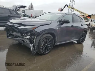 2022 Lexus NX with VIN JTJKKCFZ8N2007717, listed as a Copart auction lot 87477134 with 39,397 mi miles and Salvage Title. Bid and sale history available at carsss.com. Image 1.