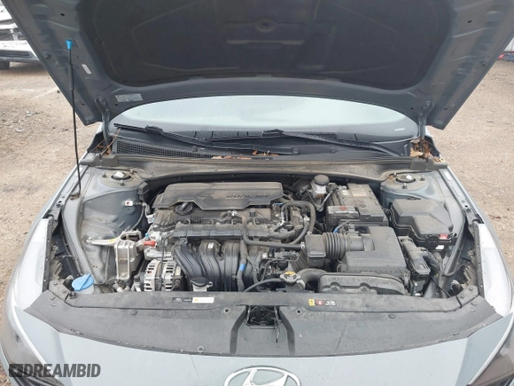 2022 Hyundai Elantra SE with VIN KMHLL4AG3NU351004, listed as a IAAI auction lot 41480234 with 48,485 mi miles. Bid and sale history available at carsss.com. Image 10.