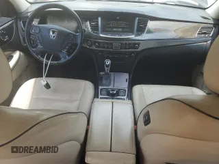2014 Hyundai Equus Signature z VIN KMHGH4JH4EU074679, wystawiony jako Copart lot #56581505 z przebiegiem 118 846 mil mil oraz Szkoda całkowita • Salvage title. Historia ofert i sprzedaży dostępna na DreamBid. Obrazek 8.