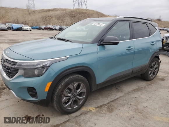 2024 Kia Seltos S z VIN KNDEUCAA6R7664973, wystawiony jako Copart lot #48178025 z przebiegiem 13 420 mil mil oraz Szkoda całkowita • Salvage title. Historia ofert i sprzedaży dostępna na DreamBid. Obrazek 1.