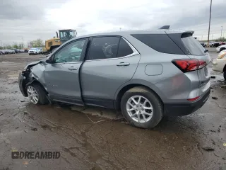 2023 Chevrolet Equinox LT with VIN 3GNAXTEGXPL131545, listed as a Copart auction lot 55951845 with 13,413 mi miles and Salvage title. Bid and sale history available at DreamBid. Image 2.