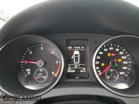 2011 Volkswagen Golf TDI z VIN WVWDM7AJ9BW343668, wystawiony jako Copart lot #45813765 z przebiegiem 86 490 mil mil oraz Szkoda całkowita • Salvage title. Historia ofert i sprzedaży dostępna na DreamBid. Obrazek 9.