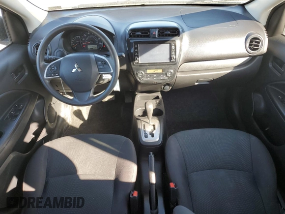 2020 Mitsubishi Mirage G4 ES with VIN ML32F3FJ2LHF07082, listed as a Copart auction lot 53023144 with 14,948 mi miles. Bid and sale history available at carsss.com. Image 8.