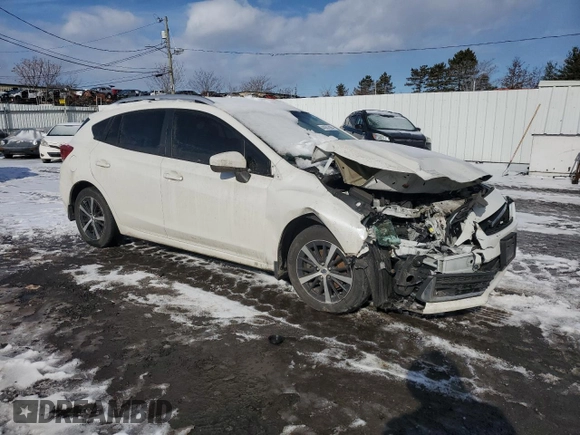 2023 Subaru Impreza Premium with VIN 4S3GTAV62P3711751, listed as a Copart auction lot 44257555 with 85,344 mi miles and Salvage title. Bid and sale history available at DreamBid. Image 4.