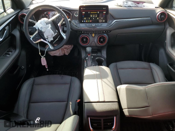 2025 Chevrolet Blazer RS z VIN 3GNKBERS9SS115056, wystawiony jako Copart lot #87266304 z przebiegiem 916 mil mil oraz Szkoda całkowita • Salvage title. Historia ofert i sprzedaży dostępna na DreamBid. Obrazek 8.