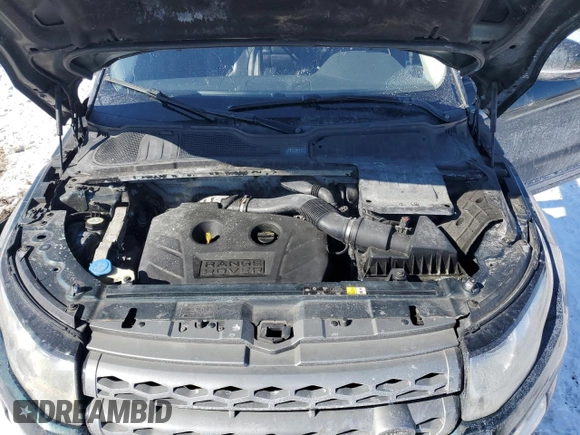 2013 Land Rover Range Rover Evoque Pure Plus with VIN SALVP2BG3DH818572, listed as a Copart auction lot 46129935 with 135,685 mi miles and Salvage Title. Bid and sale history available at carsss.com. Image 12.