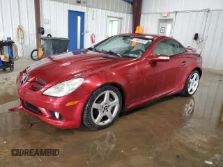 2005 Mercedes-Benz SLK 230/320 z VIN WDBWK56F15F040653, wystawiony jako Copart lot #61600165 z przebiegiem 133 667 mil mil oraz Szkoda całkowita • Salvage title. Historia ofert i sprzedaży dostępna na DreamBid. Obrazek 1.