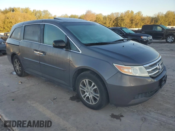 2011 Honda Odyssey EX-L with VIN 5FNRL5H64BB007901, listed as a Copart auction lot 73326864 with 149,699 mi miles and Clean Title. Bid and sale history available at DreamBid. Image 4.