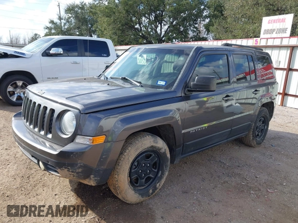 2015 Jeep Patriot Sport with VIN 1C4NJPBB9FD149731, listed as a IAAI auction lot 41490590 with 142,531 mi miles and . Bid and sale history available at carsss.com. Image 2.