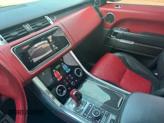 2018 Land Rover Range Rover Sport SVR with VIN SALWZ2SE7JA198973, listed as a Copart auction lot 52995305 with 68,909 mi miles and Clean Title. Bid and sale history available at carsss.com. Image 10.