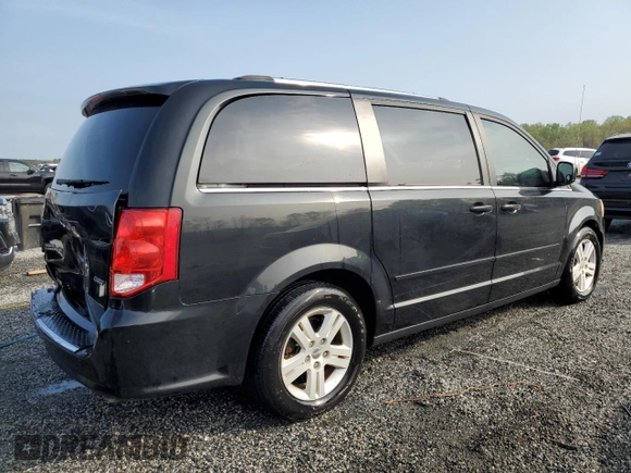2013 Dodge Grand Caravan Crew with VIN 2C4RDGDG3DR693167, listed as a Copart auction lot 51666045 with 168,251 mi miles and Salvage Title. Bid and sale history available at DreamBid. Image 3.