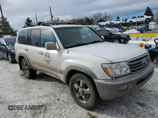 2006 Toyota Land Cruiser with VIN JTEHT05JX62099298, listed as a Copart auction lot 88842125 with 233,900 mi miles and Salvage Title. Bid and sale history available at carsss.com. Image 4.