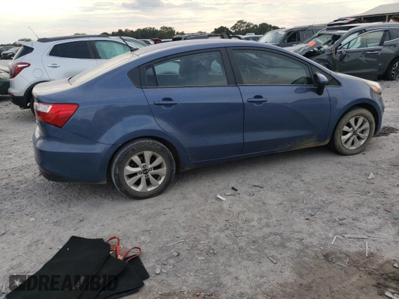 2017 Kia Rio EX with VIN KNADN4A30H6059056, listed as a Copart auction lot 72776594 with 101,124 mi miles and Clean Title. Bid and sale history available at carsss.com. Image 3.